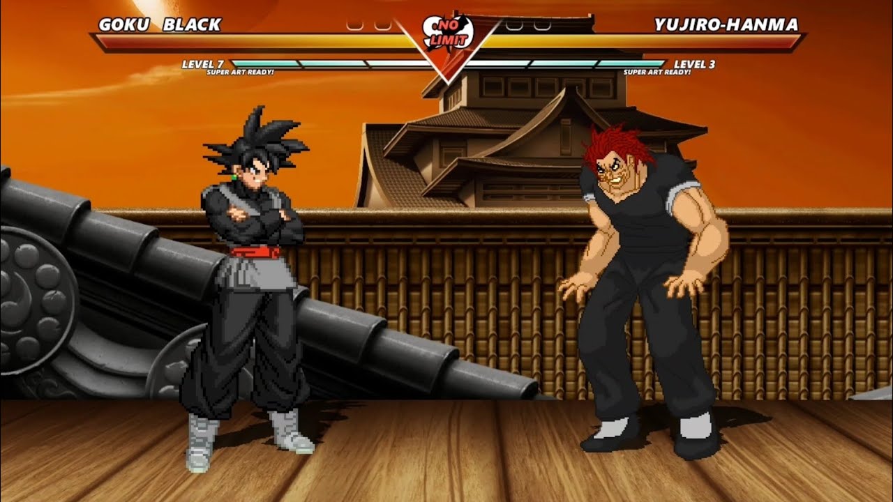 GOKU BLACK vs YUJIRO HANMA - The most epic fight ever made❗🔥