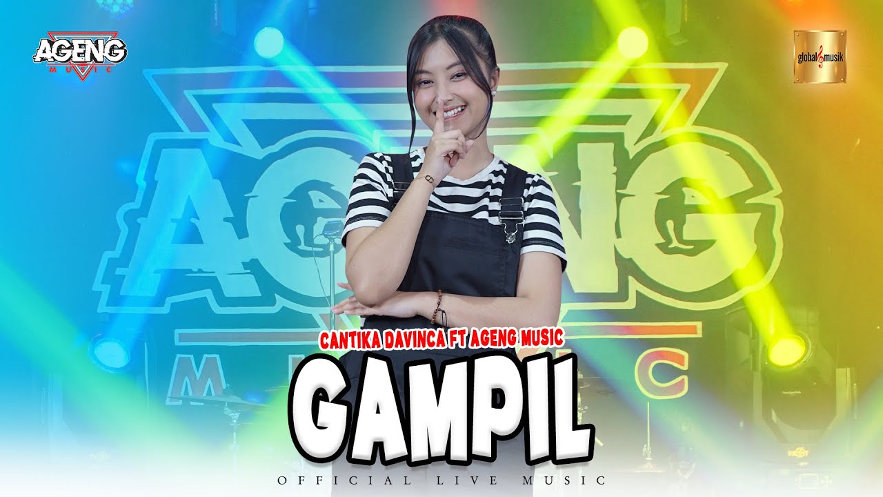 Cantika Davinca ft Ageng Music - Gampil (Official Live Music)