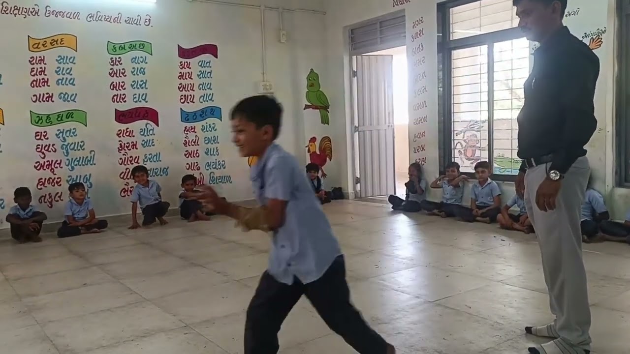 STD 1 Game| રમે તેની રમત| વાઘના પંજાની રમત| પી. એમ. શ્રી ગોરખી પ્રાથમિક શાળા