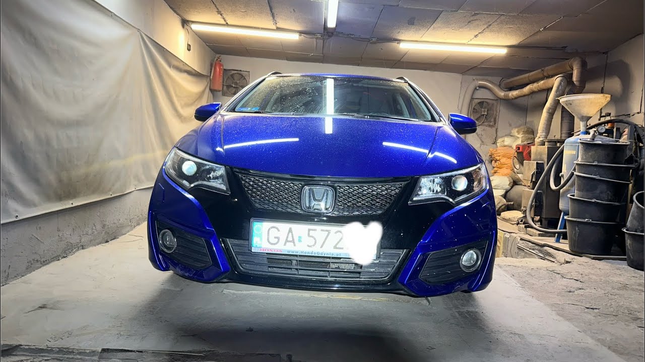 Konserwacja płyty podwozia Honda civic 2017