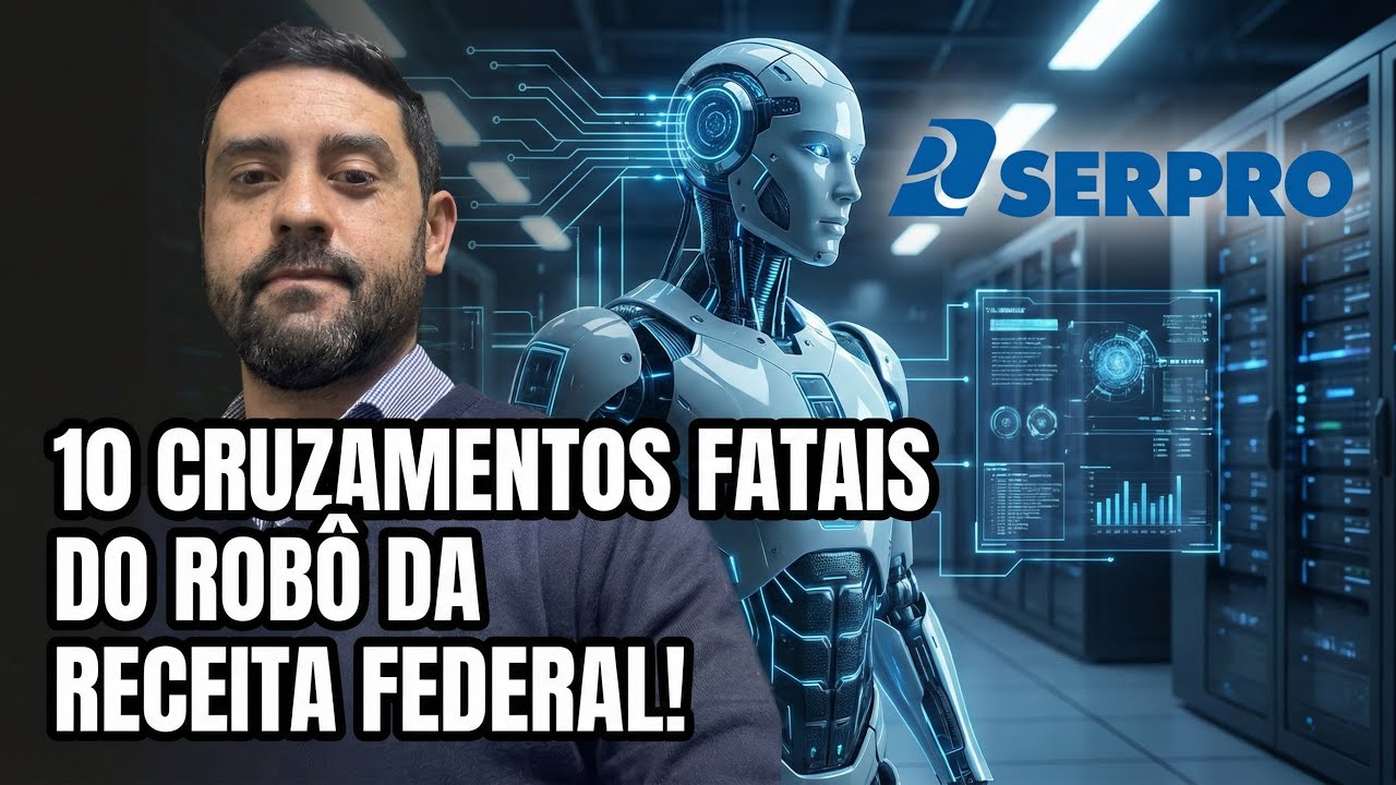 10 cruzamentos FATAIS do robô da Receita Federal. Fique atento e evite a malha fina!