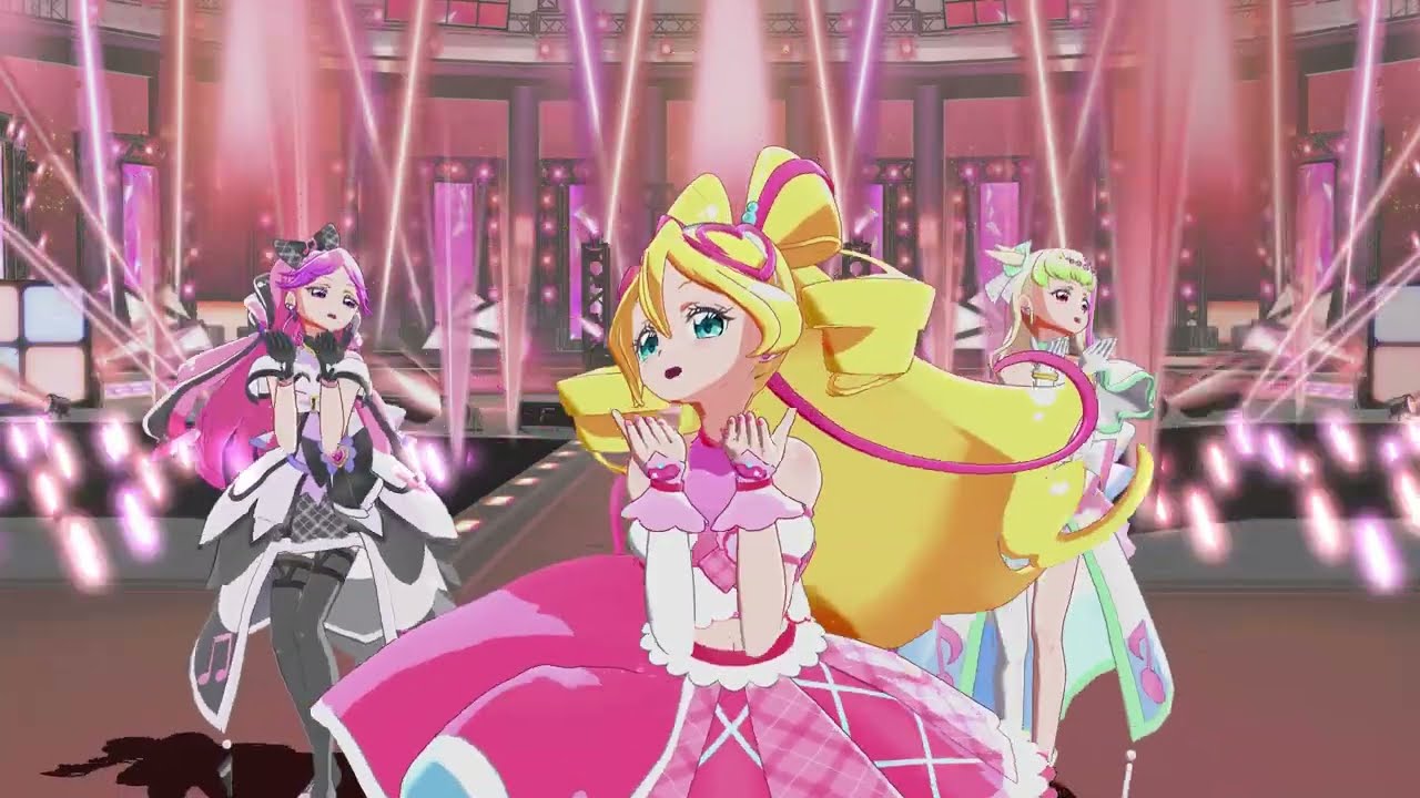 バブルの素敵なフルコース【MMDプリキュア】#キュアアイドル 　#キュアウインク 　#キュアキュンキュン 　#キュアズキューン 　#キュアキッス #mmd #MMDプリキュア