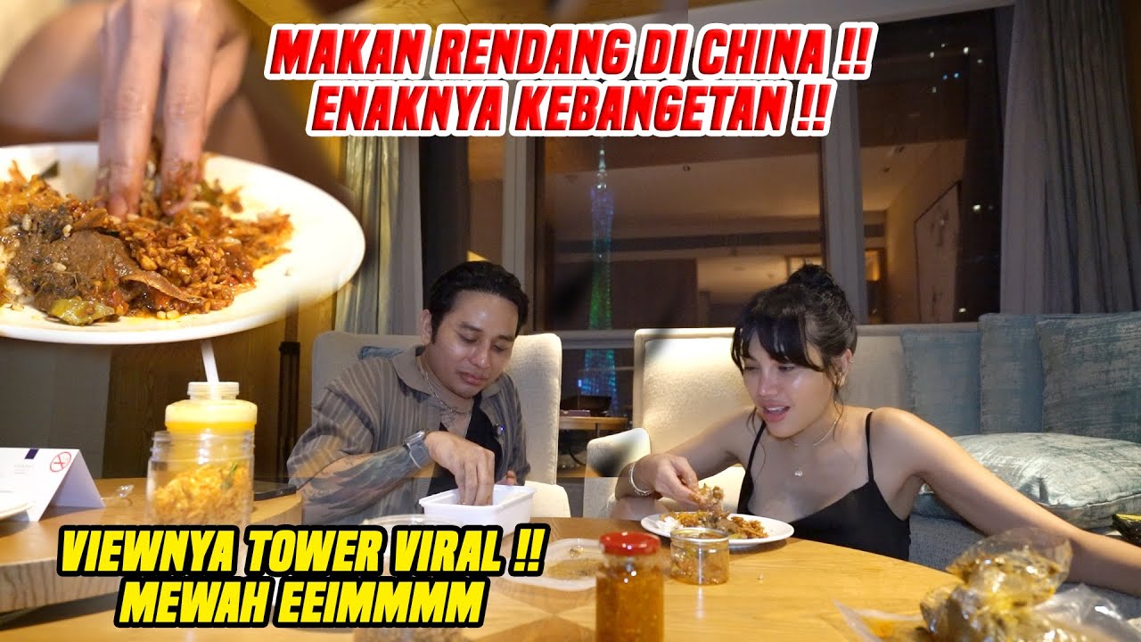 MAKAN RENDANG DI CHINA ?? GIMANA RASANYA ??!! ENAKKNYA LUAR BIASA