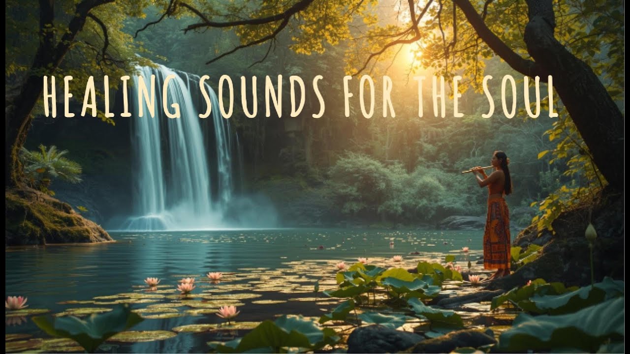 🌙✨ Flute by the Waterfall | Healing Forest Music for Deep Relaxation