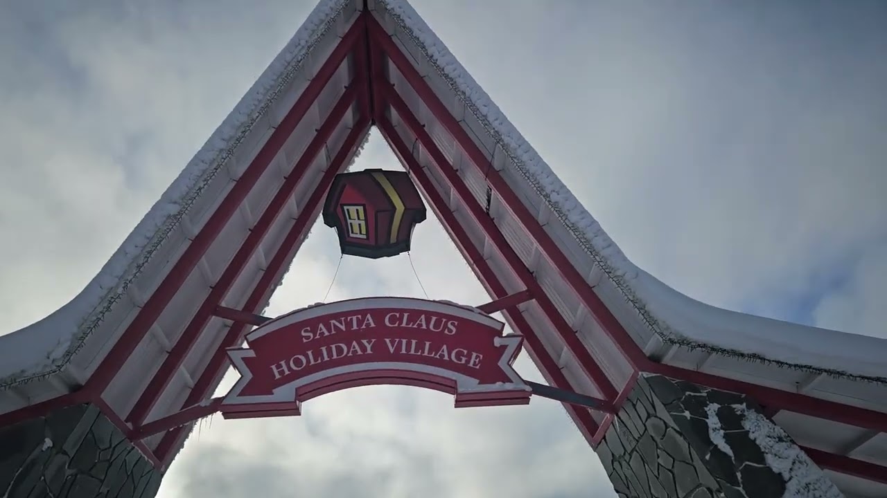 Dentro de la Villa de Papá Noel 🎅 magia en el Círculo Polar Ártico