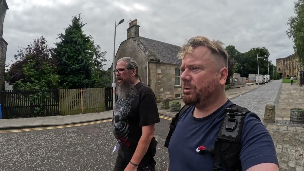 Visiting Andrew Carnegie's House in Dunfermline