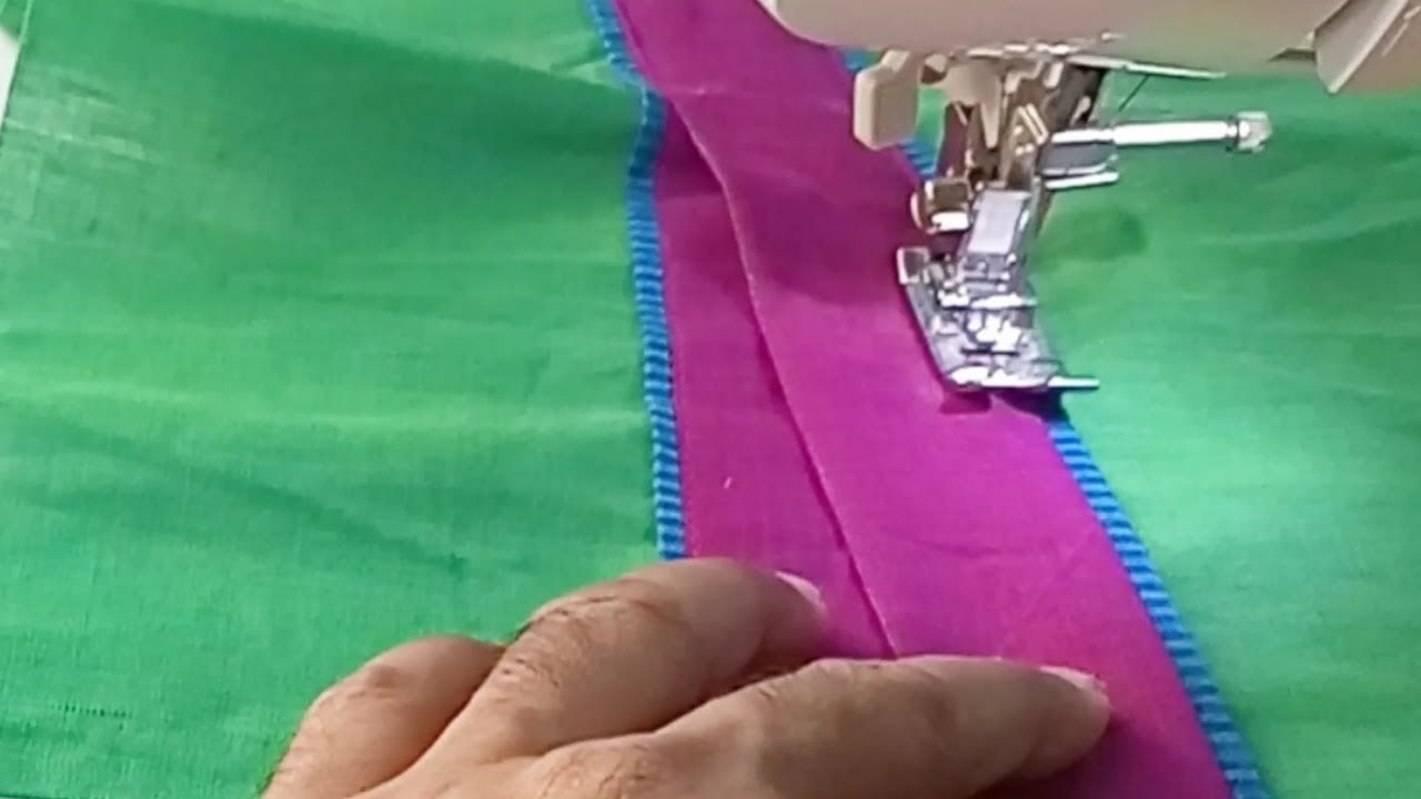 How To Sew Perfect Placket With Piping | Easy Sewing Techniques | Sewinterest