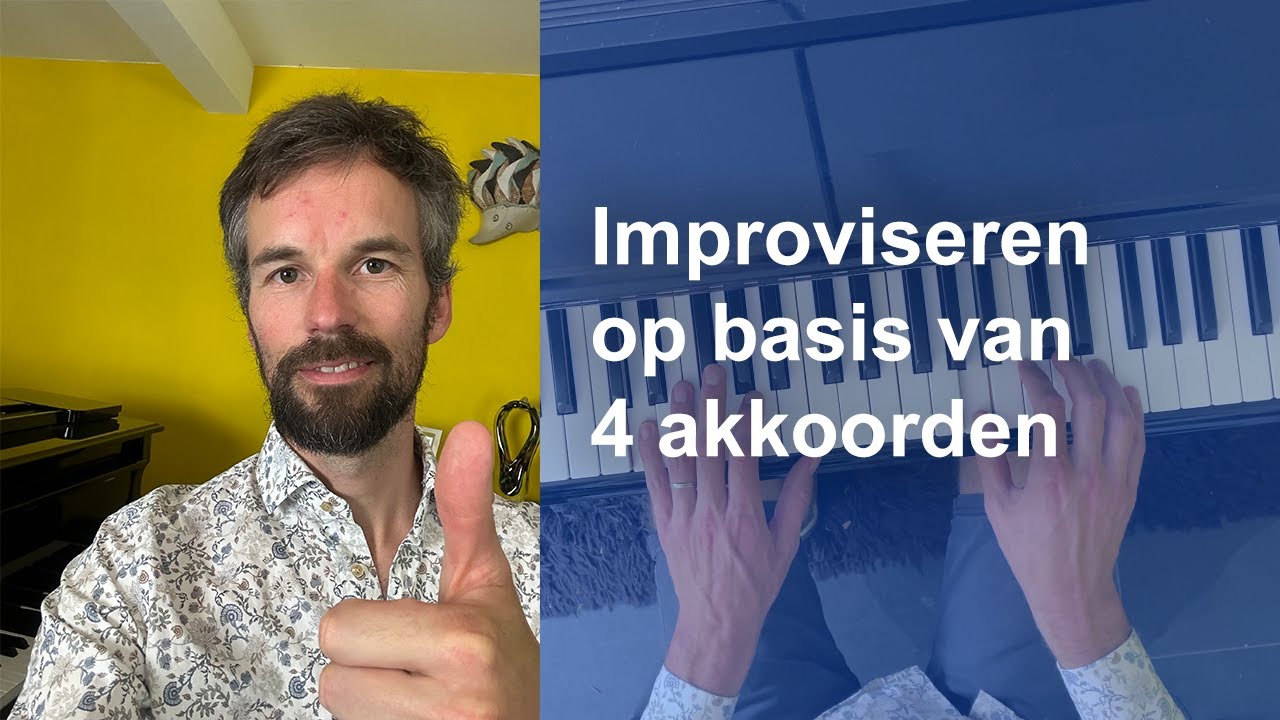 Van geen inspiratie naar JOY achter je piano | Leer improviseren op je piano