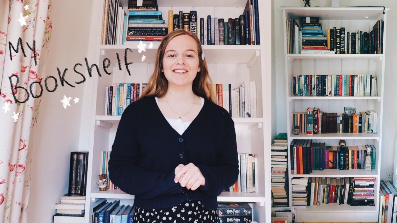 Aesthetic Bookshelf Tour (including beautiful antique books!)