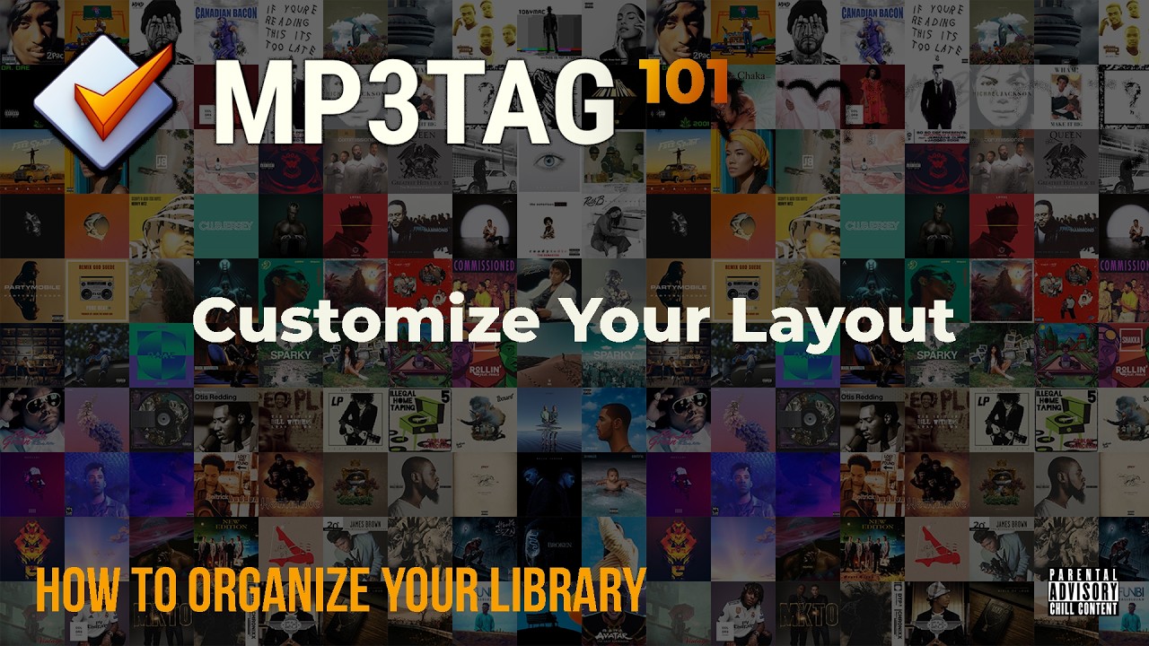[003] How to customize your Layout in  MP3TAG | Upgrade your tag panel