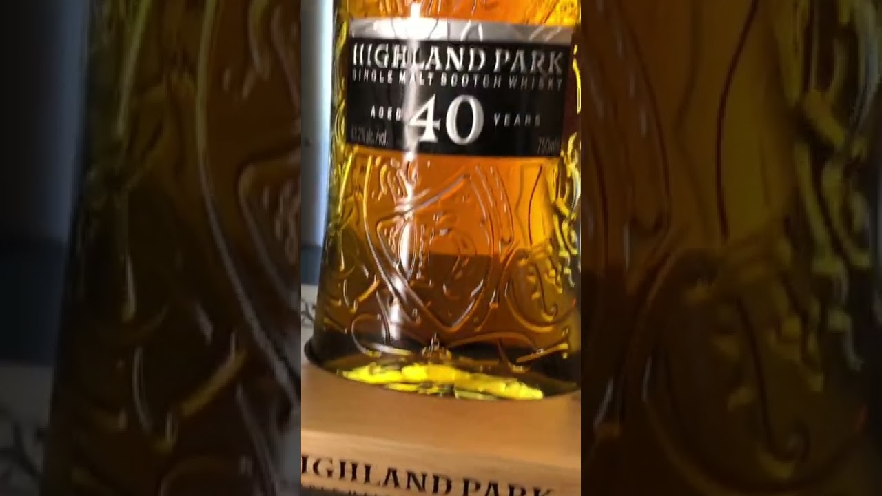 $5,000 Highland Park 40 YO 