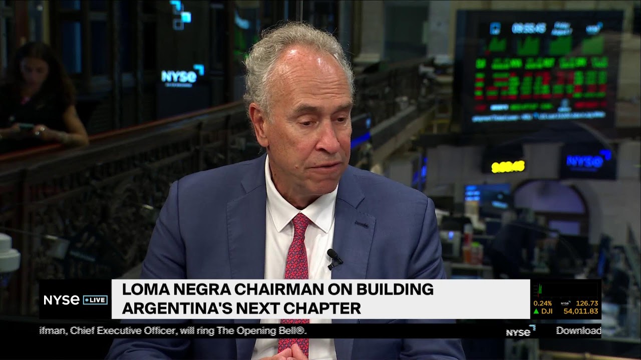 Сегодня на NYSE Live | Производитель цемента и бетона Loma Negra звонит в колокол в честь своего ...