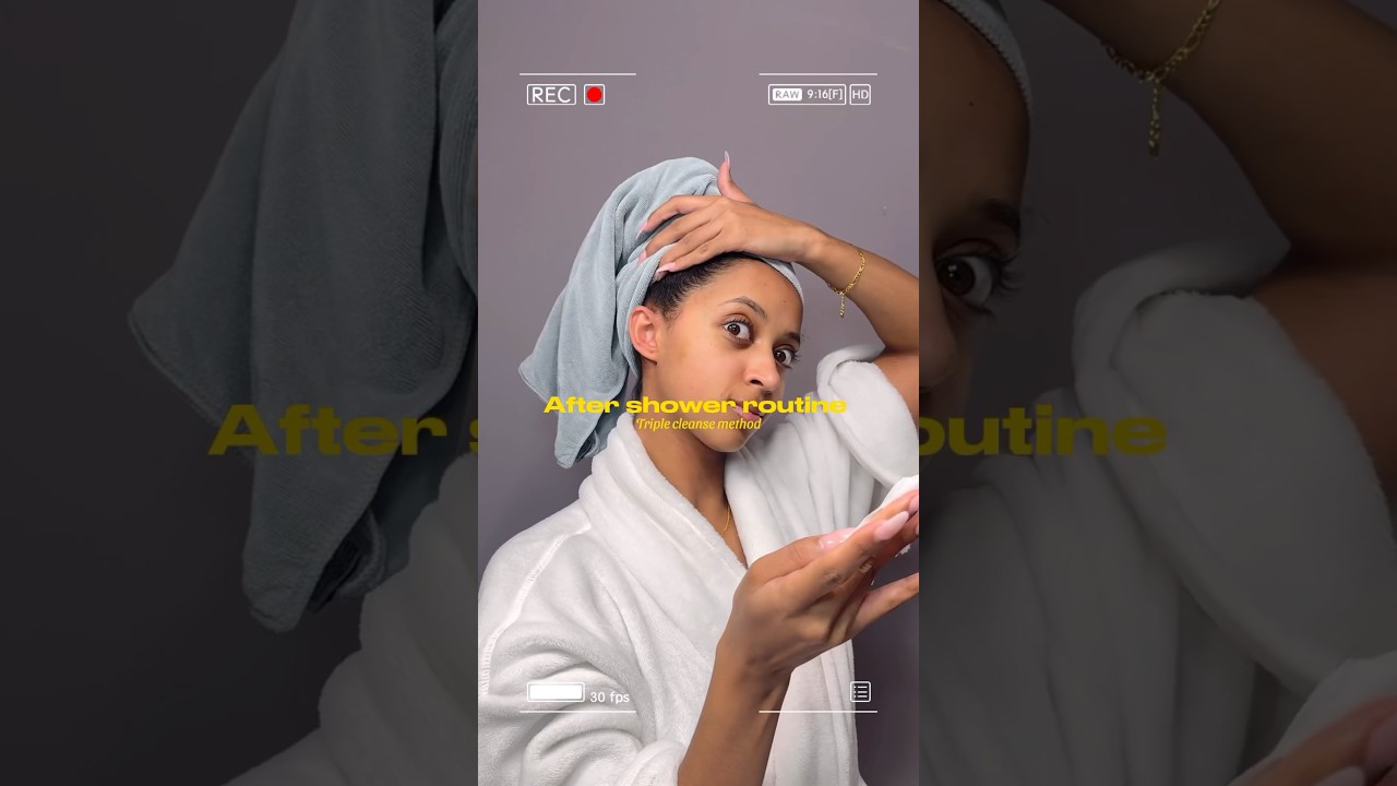 My after shower routine 🧖🏽‍♀️ 