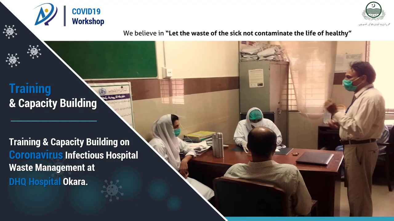 Training Session Held at DHQ Hospital Okara conducted by our District Manager Shahid Mehmood Butt.