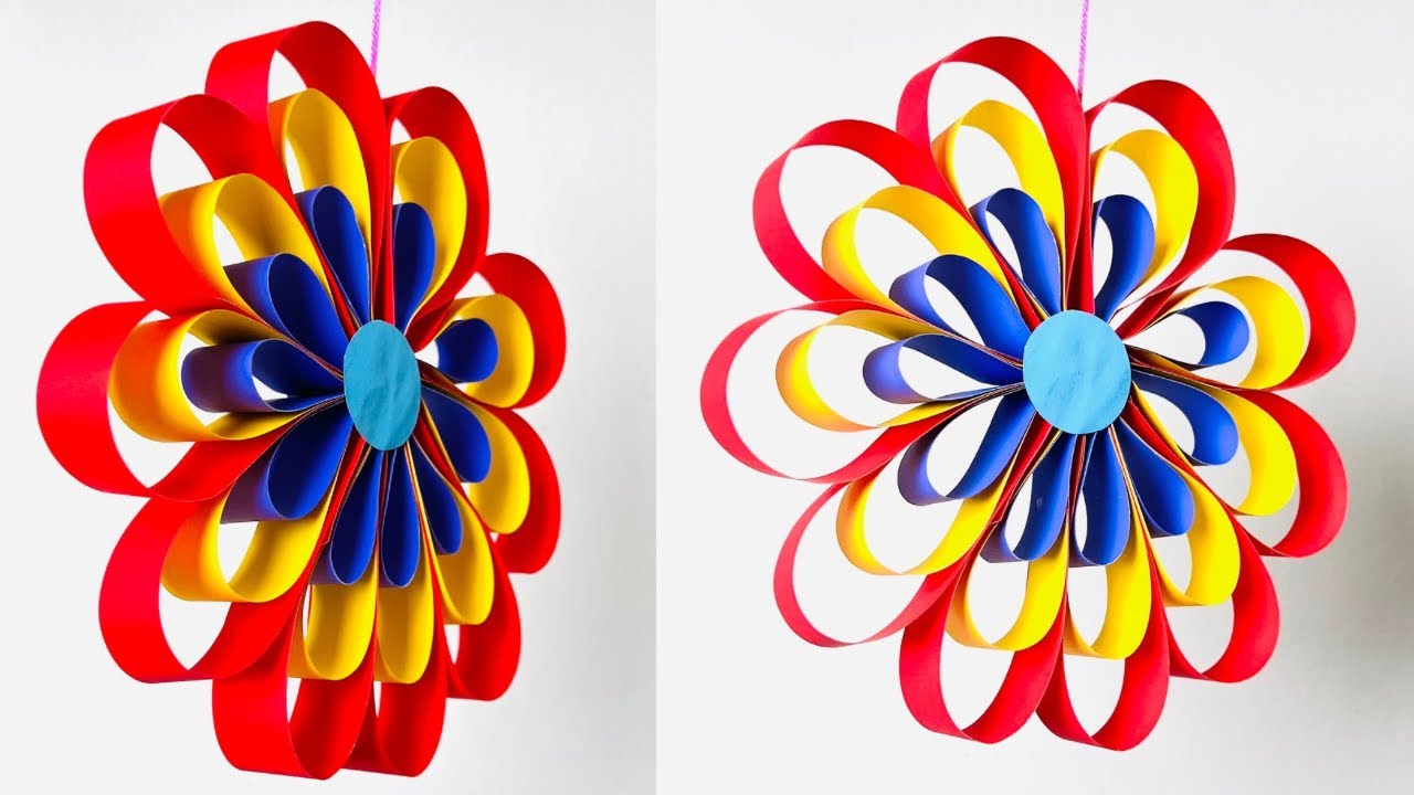 How To Make Hanging Flower/ Easy Crafts Idea