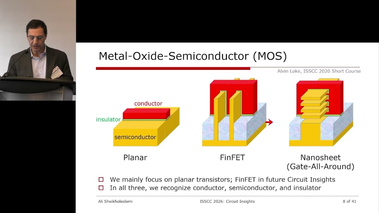 Device Physics Fudementals — Ali Sheikholeslami | ISSCC 2026 | Circuit Insights (03)