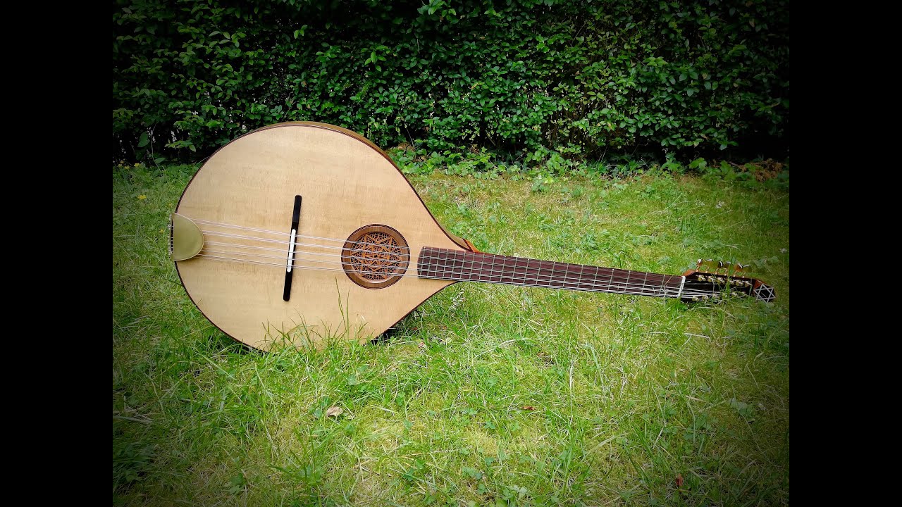 Baritone cittern - making of and first playing, by François Grégoire