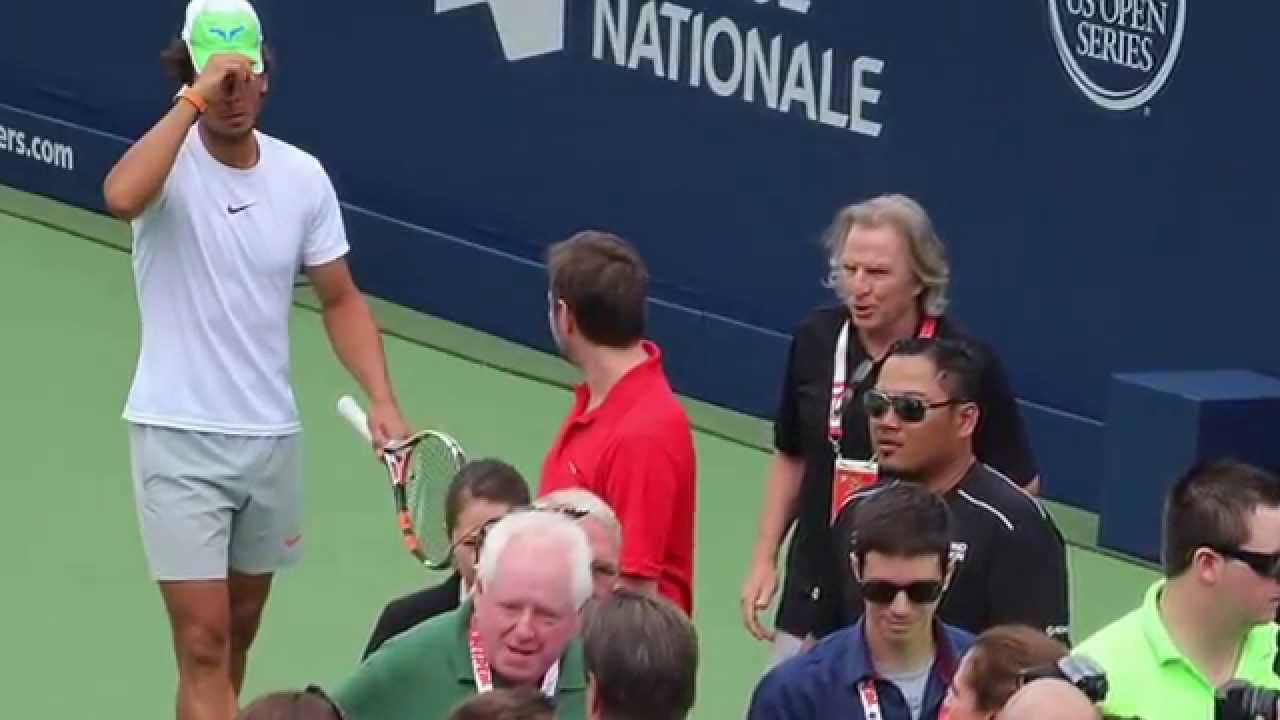Rafa and Mayor Denis Coderre - Aug. 7, 2015