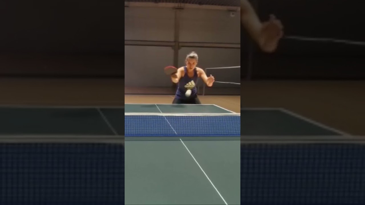 Topspin backhand - początki