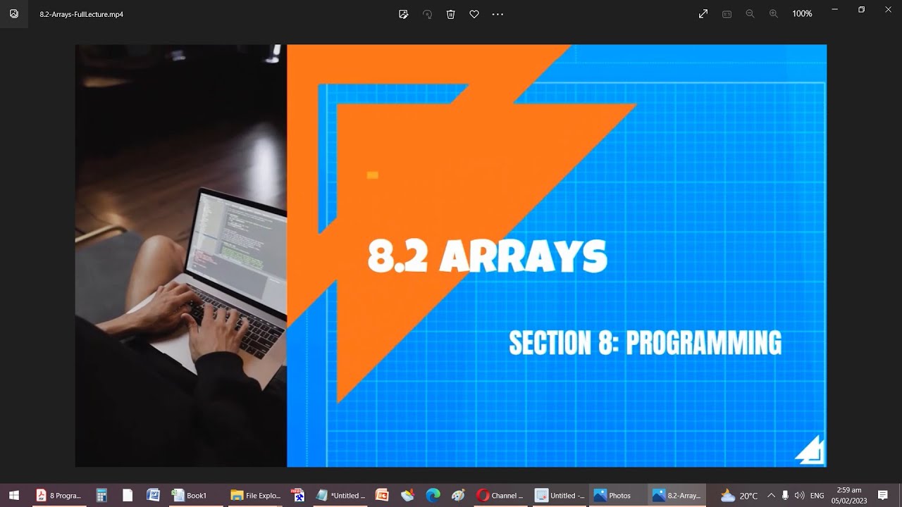 8.2-Arrays - Computer Science 2210 Lecture