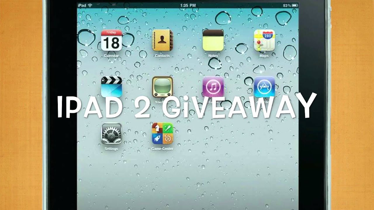 Ipad giveaway october 2014