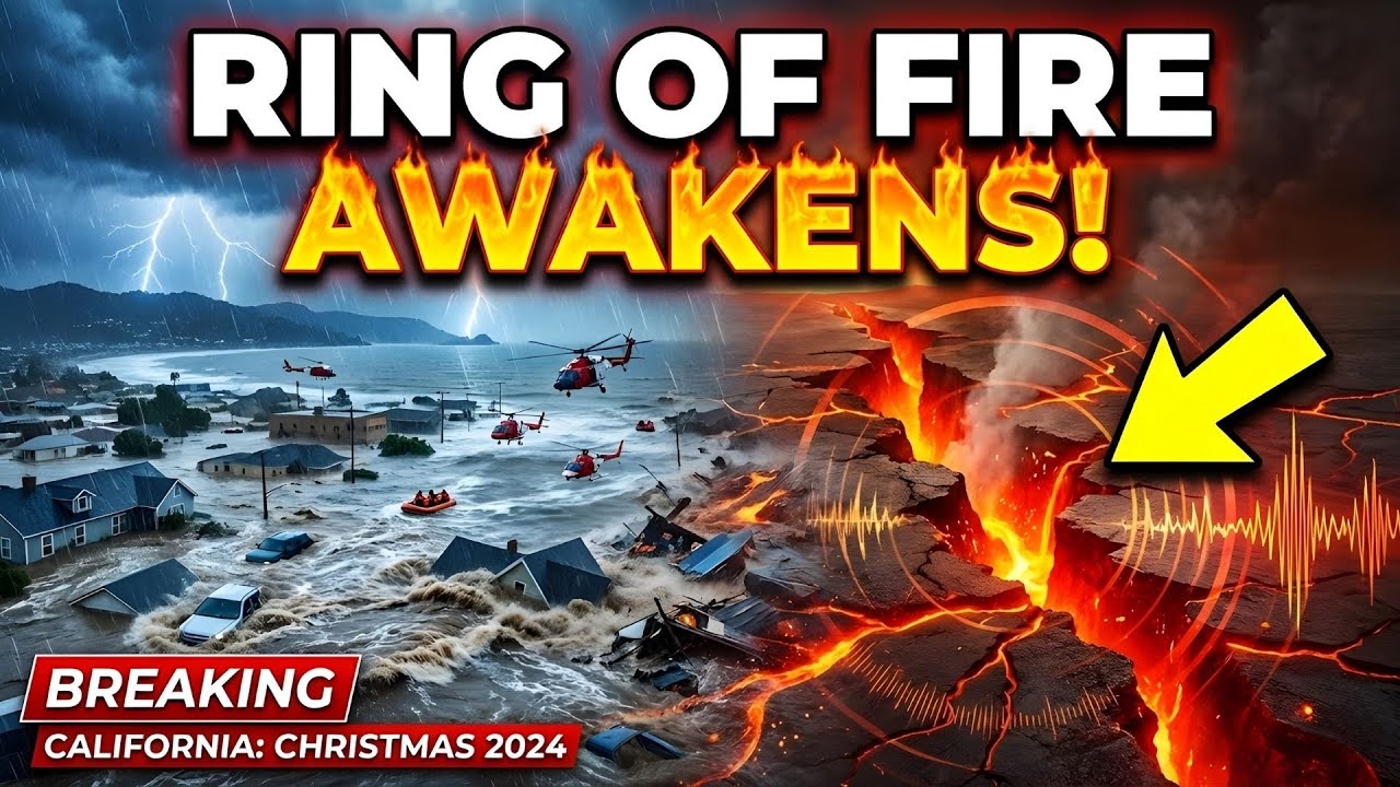 VOLCANO NEWS: California's Ring of Fire AWAKENS — Christmas Floods Trigger SEISMIC NIGHTMARE!
