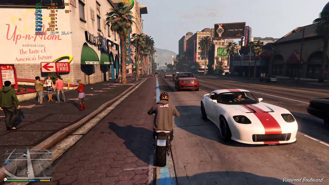 Sapphire nitro radeon r9 fury in 2021 + i3100f (Test GTA V) 1080p