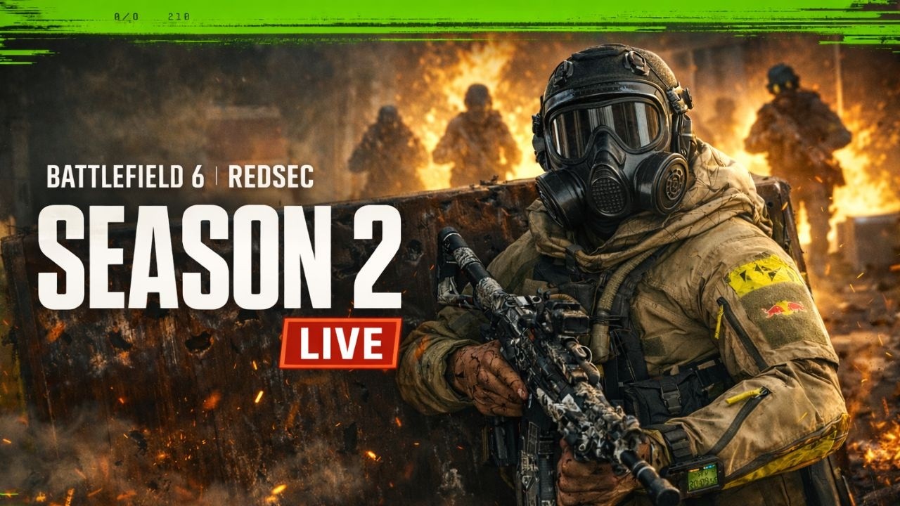 🔴 LIVE - BF6 REDSEC SEASON 2 (MnK POV) | SOLO Q
