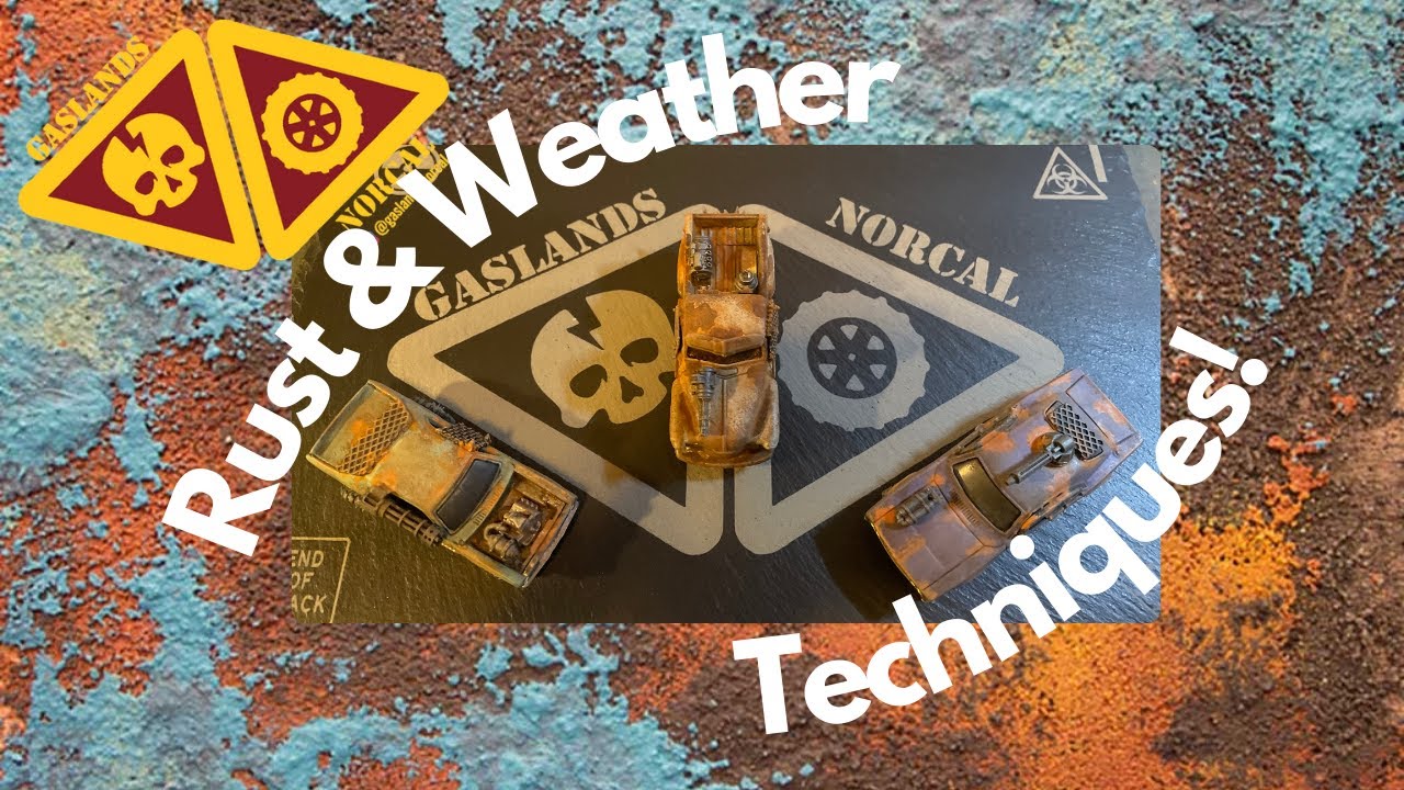 Gaslands Vehicle Rust Tutorial: Mastering Weathered, Apocalypse-Style Finish!