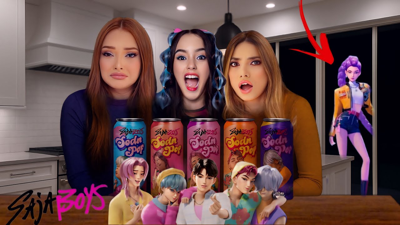NUNCA BEBA A SODA POP DOS SAJA BOYS! (MEU PEQUENO GUARANÁ) GUERREIRAS DO KPOP 