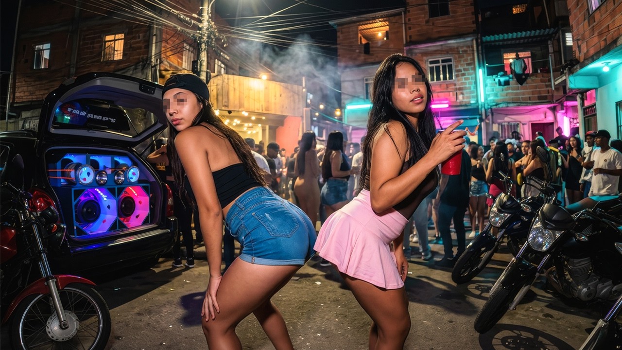 ME INFILTRO en un PARTY FUNK en una FAVELA de SÃO PAULO 🇧🇷