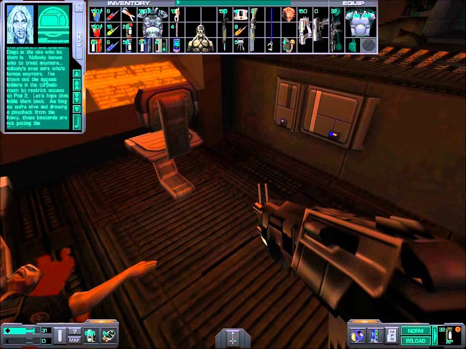 LSTW - System Shock 2 - 40 - Tunnel crawling