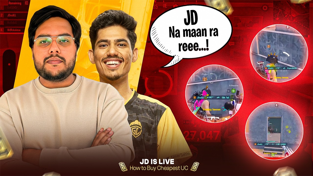 @GodLGoDz Appreciated me after this Match 💖 | JDvsALL | HIGHLIGHT VIDEO .........