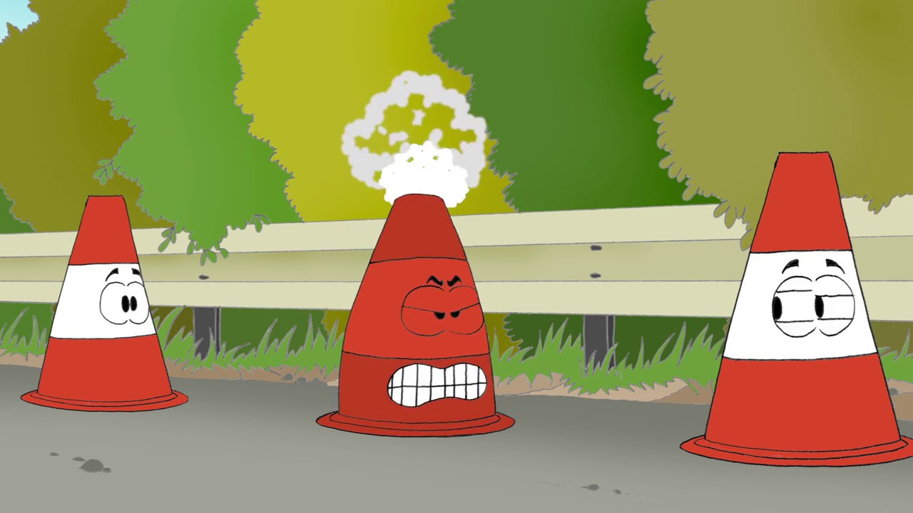 THE TRAFFIC CONES, THE DESERT ROAD