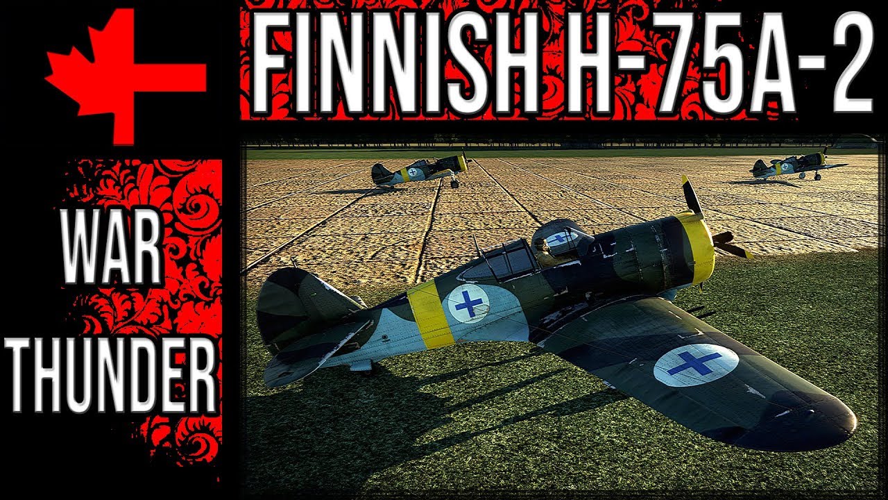 War Thunder - Finnish H-75A-2 In Game