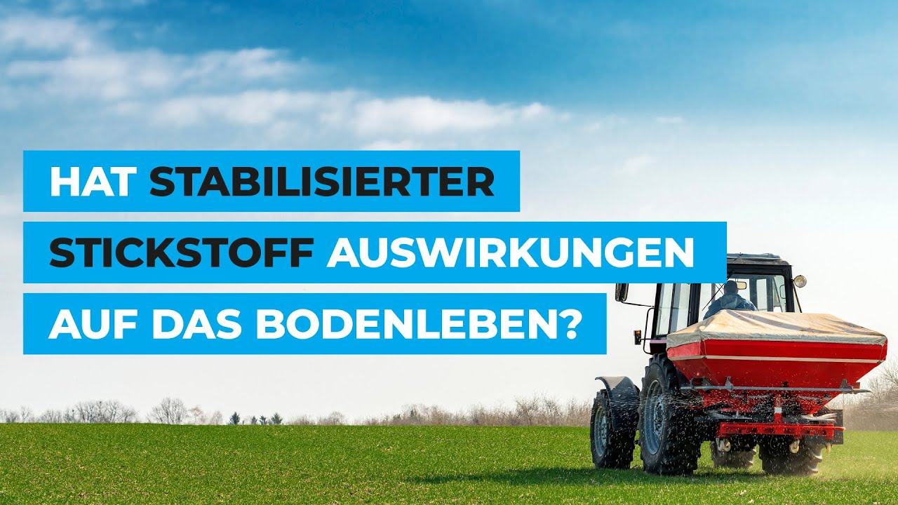 Hat stabilisierter Stickstoff (zB Alzon) Auswirkungen auf das Bodenleben?