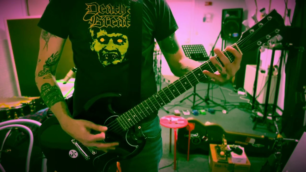 Gibson SG - John Birch - Magnum 4 Humbucker. Lichtlaerm Medusa. 