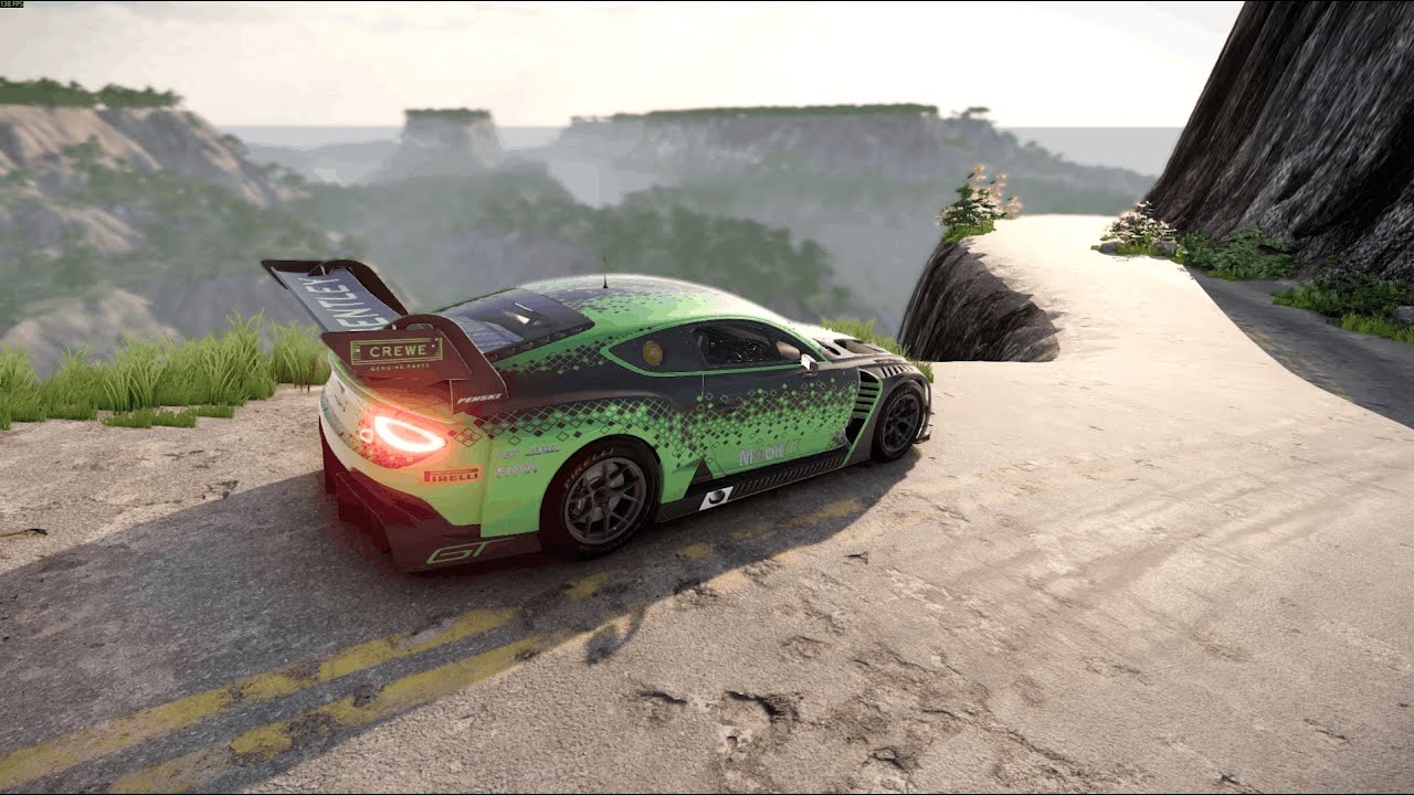 Supercars vs Dangerous Rodes - BeamNG.Drive