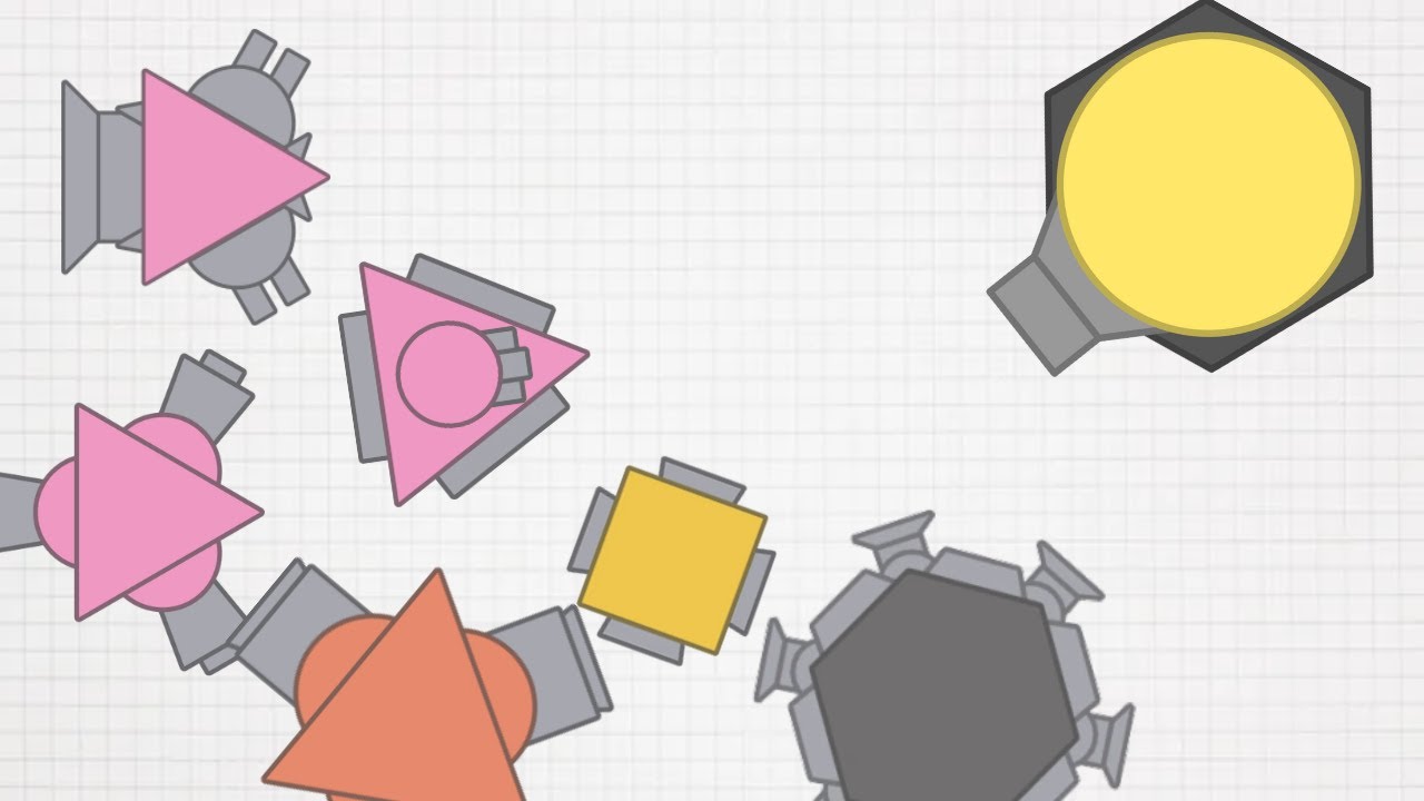 Arras io bosses versus dominator. here the arras io bosses fight the dominators. (for some reason)