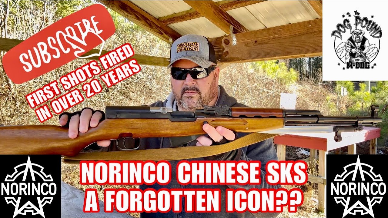 ОБЗОР КИТАЙСКОЙ ВИНТОВКИ NORINCO SKS! НЕТРОНУТАЯ И ПОЛНОСТЬЮ ОРИГИНАЛЬНАЯ! ЗАБЫТЫЙ КРЕМ?