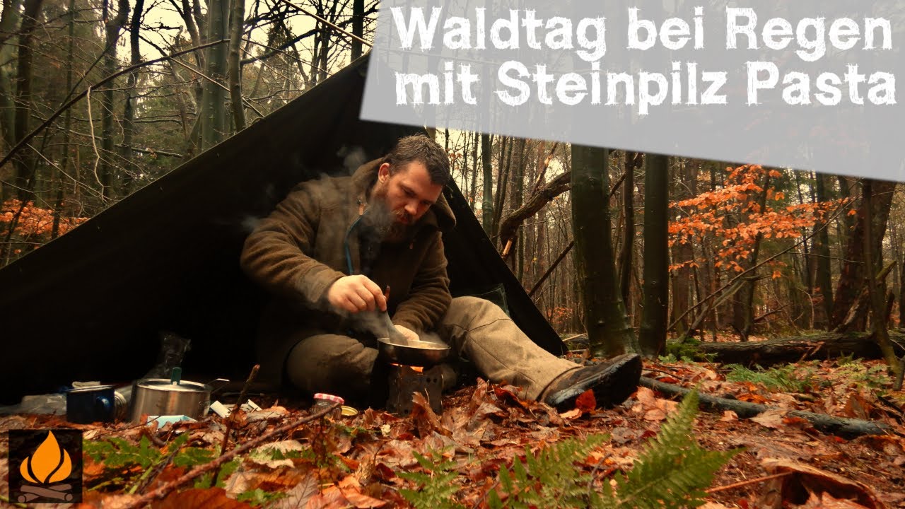 Waldtag mit Steinpilz Pasta und Erkältungs Hausmittel aus der Waldküche 