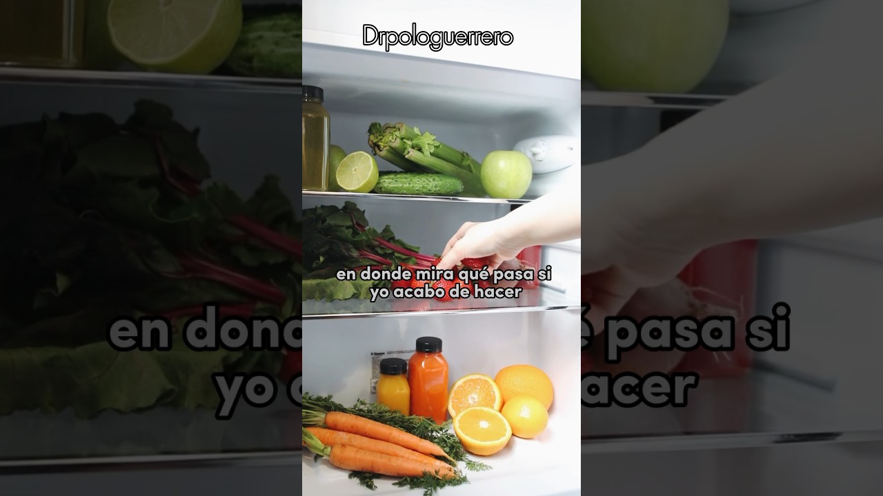 Meter comida caliente al refri? 🤔 #sabiasque #medicina