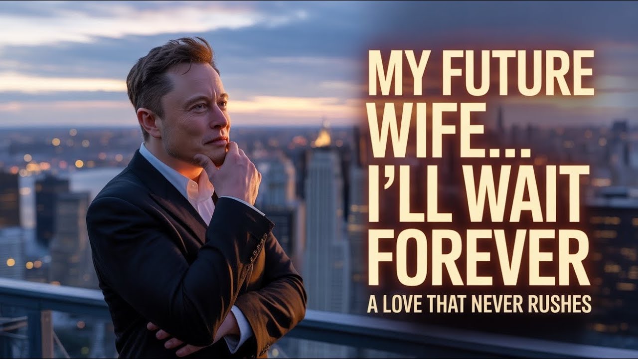 ELON MUSK: My Future Wife, I’ll Wait For You Patiently And Forever | Emotional & Romantic Speech