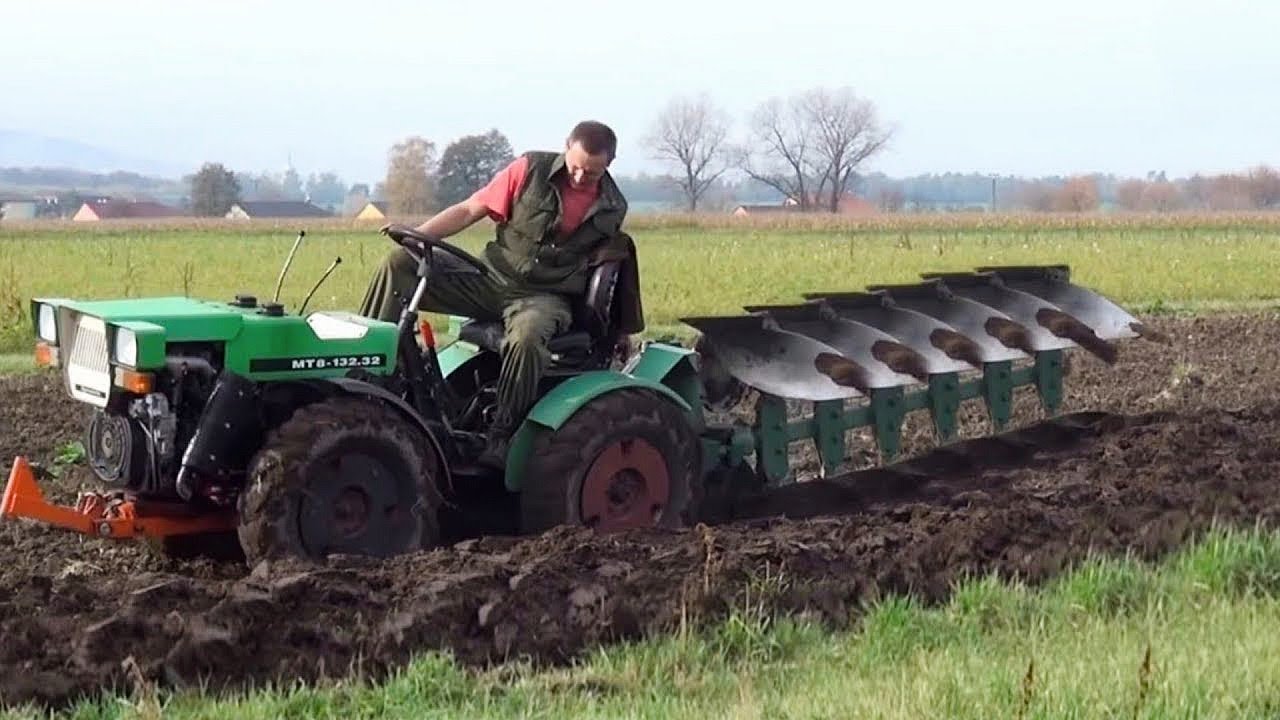 Unique mini tractors, or how they plow the land in different countries of the world,selection videos
