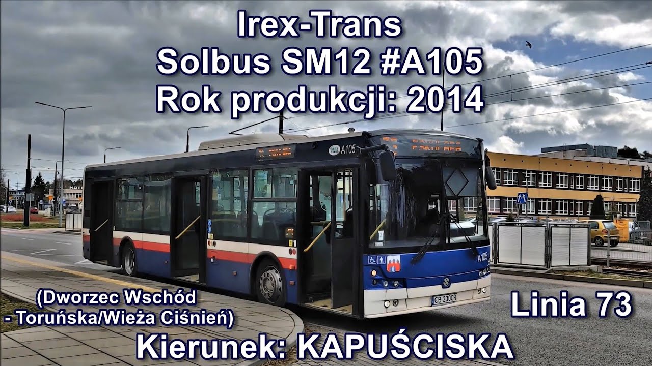 Irex-Trans - Solbus SM12 #A105, Linia 73