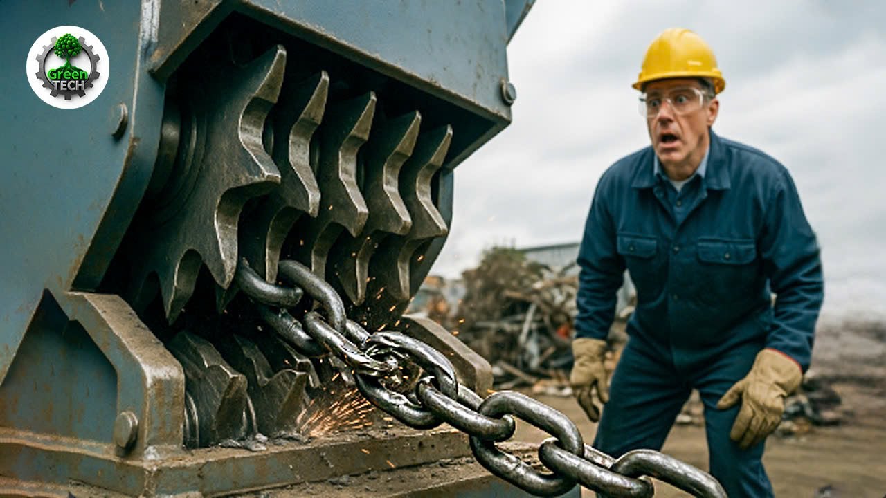 Extreme Dangerous Wood Chipper & Shredder Demolitions: Crushing Everything in Sight! #37