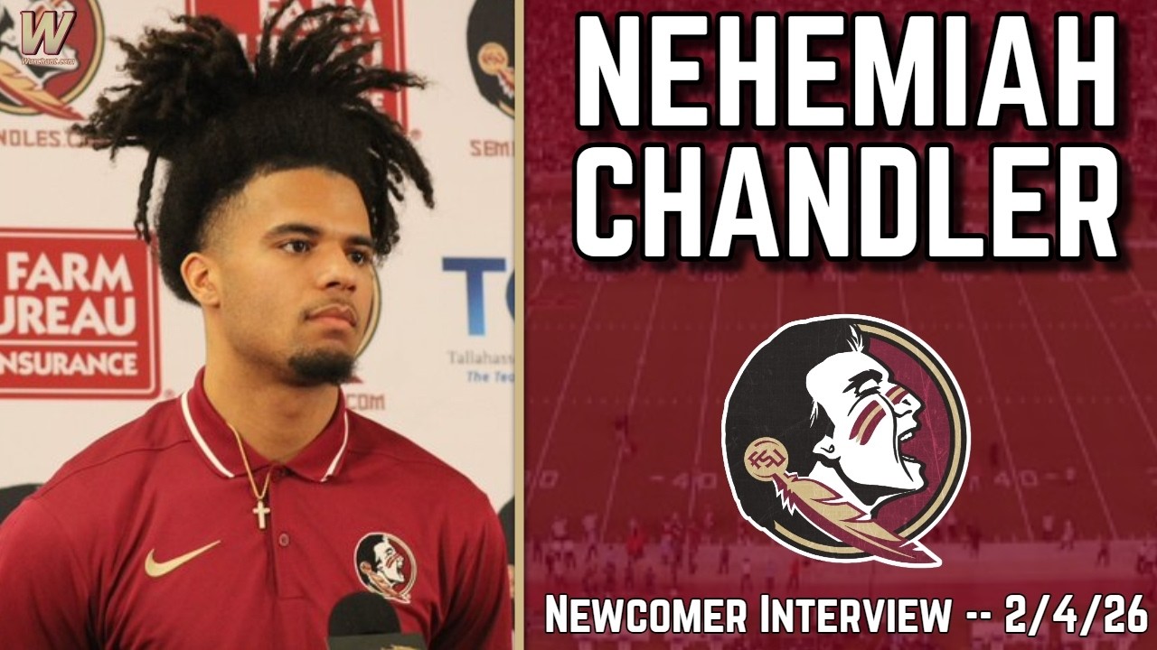 Nehemiah Chandler Newcomer Interview 2-4-26 | FSU Football | Florida State Football | Warchant TV