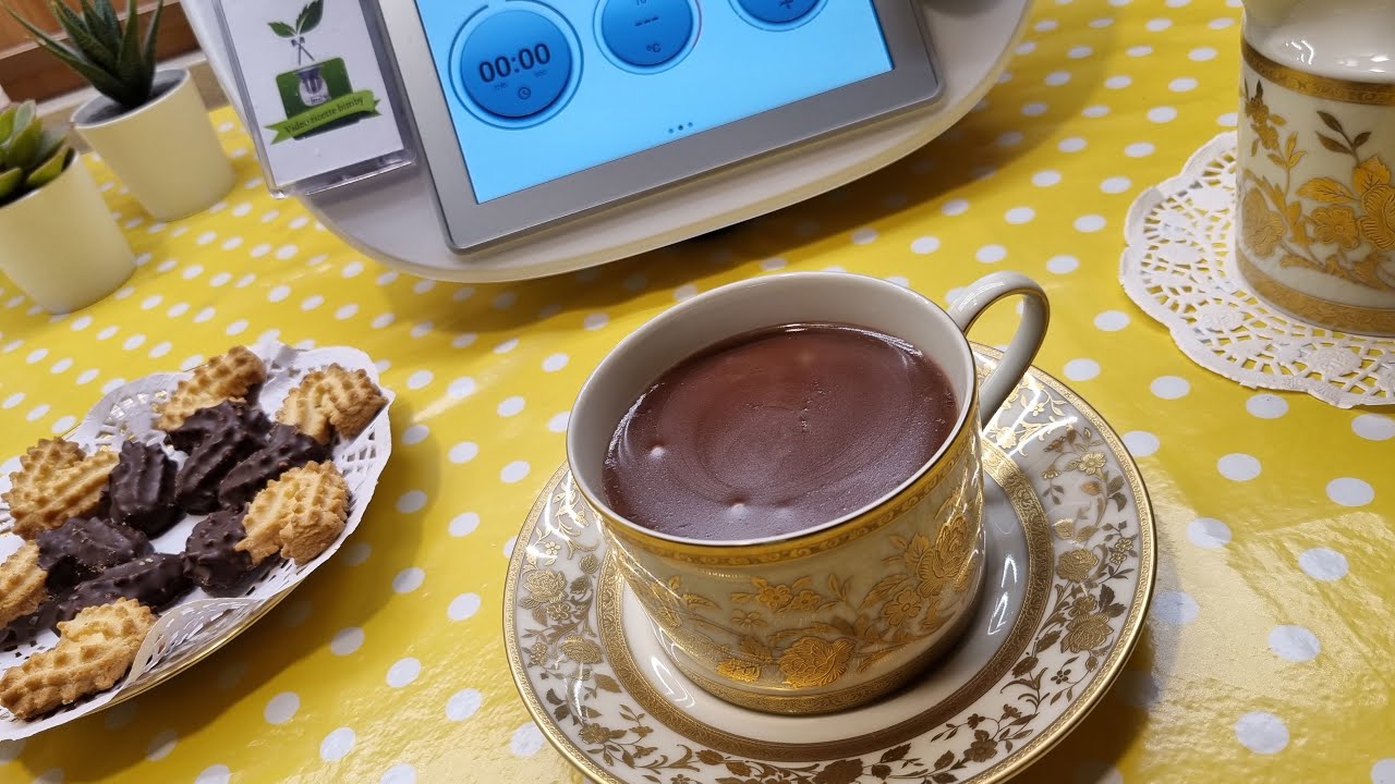 Cioccolata calda alla gianduia per bimby TM7 TM6 TM5 TM31 TM21
