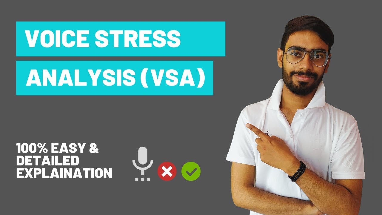 Voice Stress Analysis (VSA)| Forensic Science | Easily Explained [ Very Interesting 👌 ]