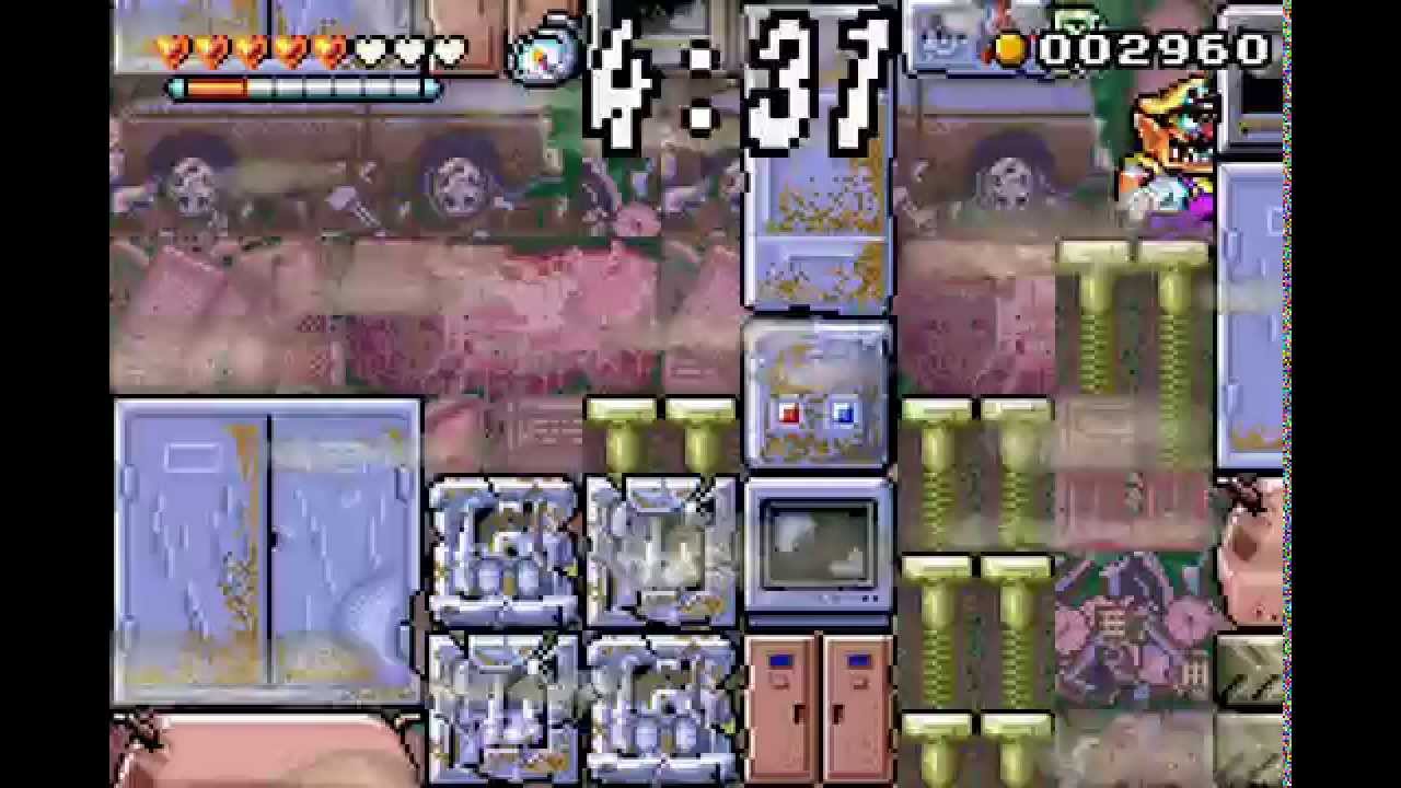 Wario Land 4 Game Boy Advance All Stages with CD locations 60fps